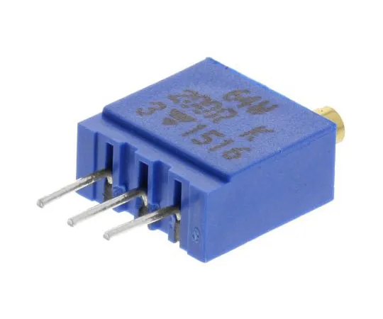 63-7379-20　200Ω Through Hole Trimmer Potentiometer 0.5W Top Adjust Vishay 64W Series　M64W201KB40