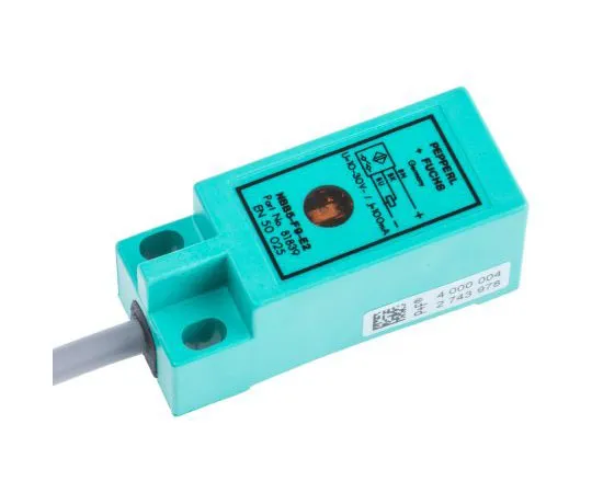 63-7453-01　Pepperl + Fuchs Inductive Sensor 5 mm Detection PNP-NO, 38.5mm Length, 10 → 30 V dc supply voltage　NBB5-F9-E2