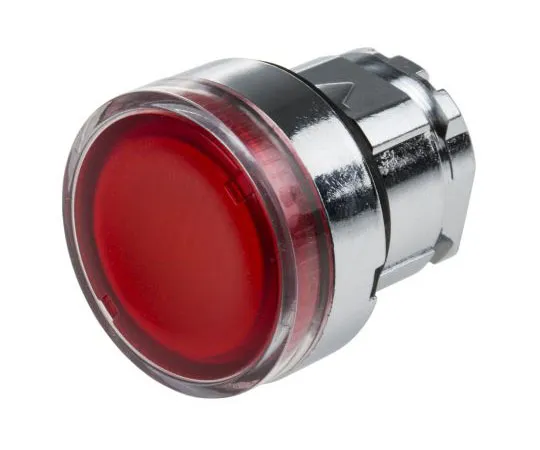 63-7493-98　Schneider Electric Harmony XB4 Series, Red Push Button Head, Spring Return, 22mm Cutout　ZB4BW34