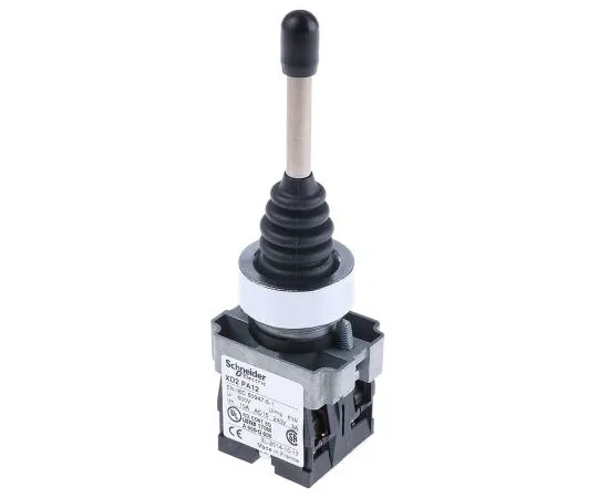 63-7482-31　IP65 Joystick Switch, 2 axes, 3 A @ 240 V ac Screw 240V ac SPST-NO, -25 → +70°C　XD2PA12