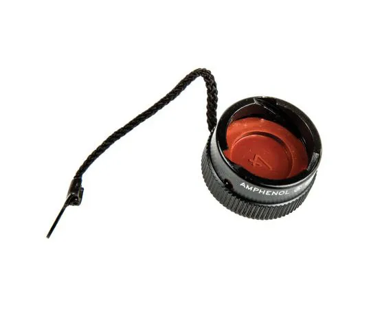 63-7479-97　Amphenol 62GB Series MIL-DTL-26482 Plug Dust Cap, Shell Size 12, with Zinc Cobalt Finish　62LC-812-12(771)