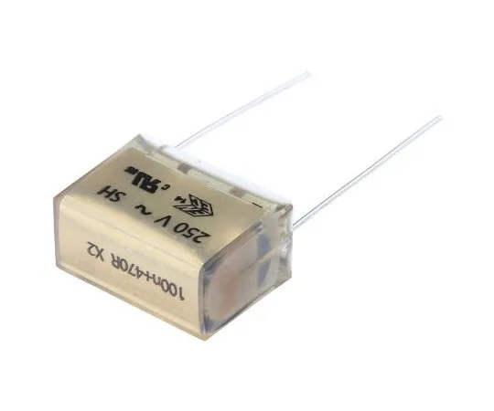 63-7423-08　KEMET RC Capacitor 100nF 470Ω Tolerance ±20% 250 V ac, 630 V dc 1-way Through Hole PMR209 Series　PMR209MC6100M470R30