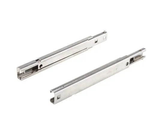 63-7529-20　Pinet Stainless Steel Drawer Slide, 175mm Closed Length, 50kg Load　24-A-3560