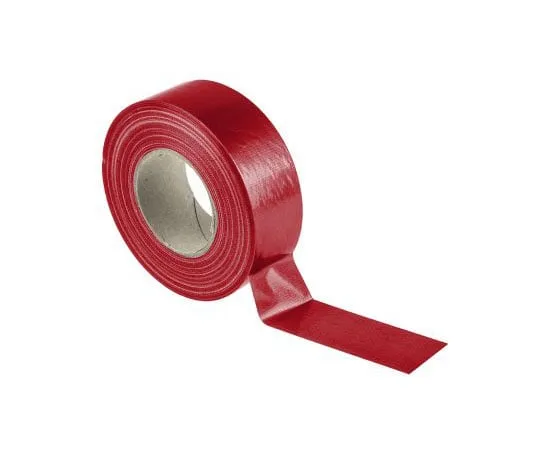 63-7376-29　RS PRO Gloss Red Cloth Tape, 50mm x 50m, 0.23mm Thick　146-7418