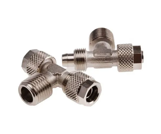 63-7478-68　RS PRO Pneumatic Tee Threaded-to-Tube Adapter, 1/4in x 8mm x 8mm, 15 bar　299-4250