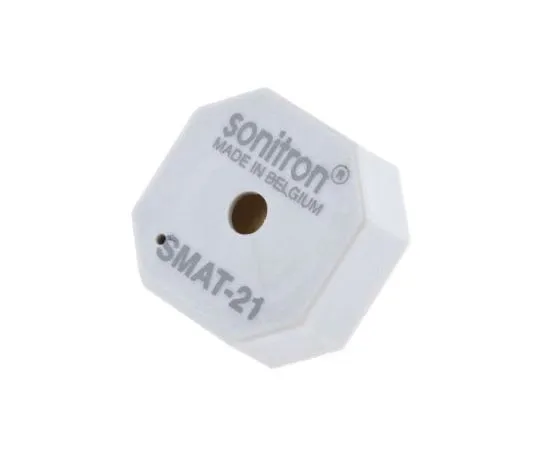 63-7445-99　Sonitron 0 → 30 V ac 90dB Through Hole Continuous External Piezo Buzzer, 600 → 5000 Hz　SMAT-21-P10