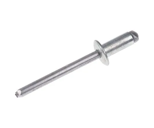 63-7502-38　11mm Plain Carbon Steel Blind Rivet, 4.8mm diameter, 4.8 → 6.4 mm Thickness　TSPD68BS-5C375