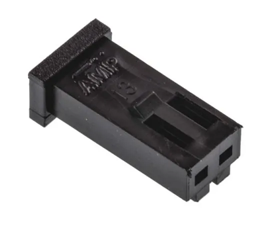 63-7438-36　TE Connectivity AMPMODU MOD II Female Connector Housing, 2.54mm Pitch, 2 Way, 1 Row　280358