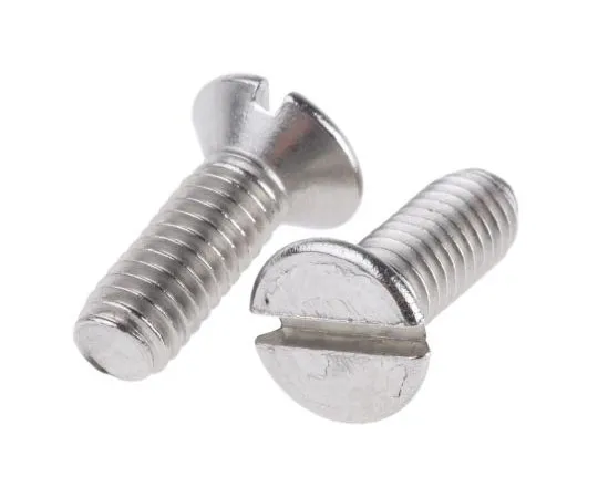 63-7380-68　RS Pro, M4 Countersunk Head, 12mm Stainless Steel Slot A4 3160.7　158-3382