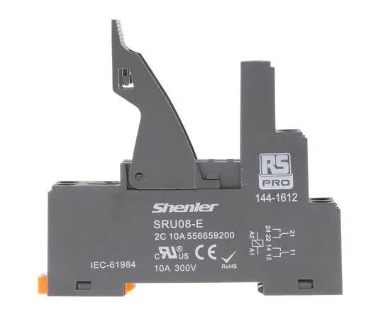 63-7372-12　RS PRO Relay Socket, DIN Rail, 300V ac for *** with RFT Relay　144-1612