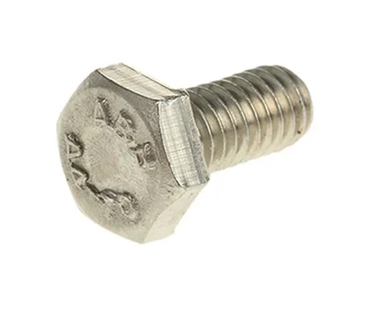 63-7456-74　Plain Stainless Steel Hex M4 x 8mm Set Screw　263-2104