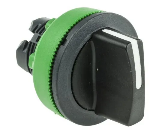 63-7389-37　Schneider Electric Harmony XB5 3 Position Selector Switch Head Standard Handle Black Spring Return Left to Centre　ZB5FD7