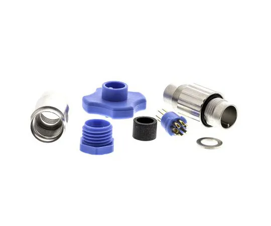 63-7454-58　TE Connectivity TRIAD™ 01 Series Subminiature Cable Mount Connector, 7 contacts Plug　2-1437719-4