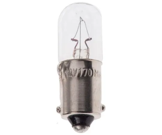 63-7504-97　BA9s Indicator Light, Clear, 12 V, 170 mA, 3000h　360-7749