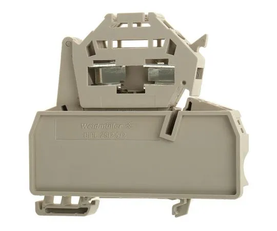 63-7434-46　Weidmuller, Beige, ZSI Series, 12A Single F***d DIN Rail Terminal　1616460000