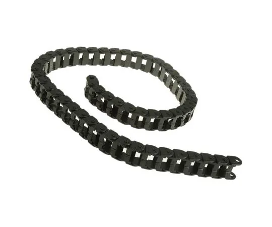 63-7440-11　Igus Cable Chain E08, e-chain Black, W28.2 mm x D19.3mm, L1m, 38 mm Min. B*** Radius Igumid NG　E08.20.038.0