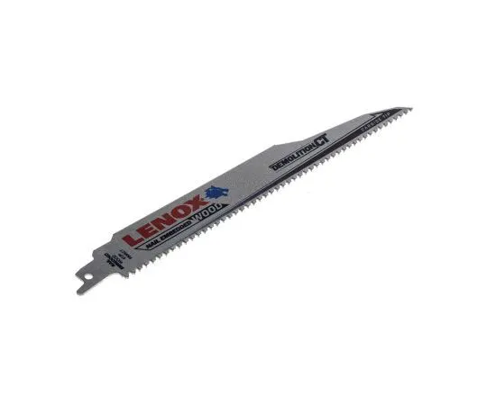 63-7404-13　Lenox 229mm Cutting Length bimetal, Reciprocating Saw Blade, 6 Teeth Per Inch, Pack of 1　1832143