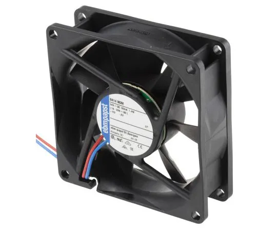 63-7463-85　ebm-papst 8400N Series Axial Fan, 80 x 80 x 25mm, 58m³/h, 1.4W, 24 V dc　8414NGM