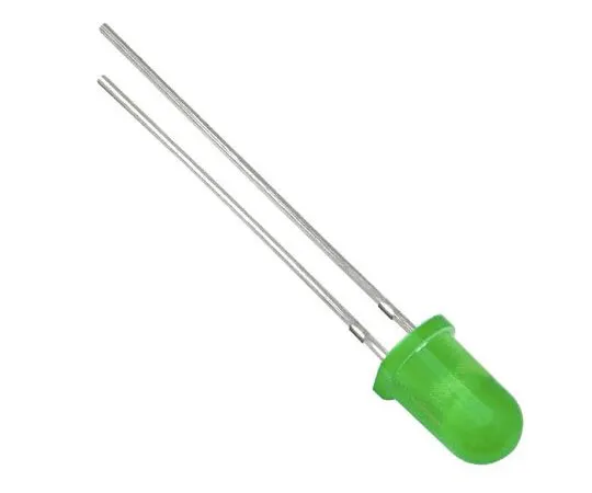 63-7446-92　8.5 V Green LED 5mm Through Hole, Kingbright L-53SGD-12V　L-53SGD-12V