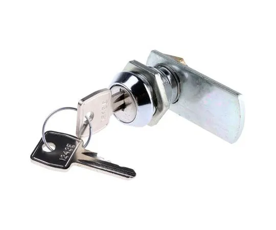 63-7489-95　Euro-Locks a Lowe & Fletcher group ******* Panel to Tongue Depth 19mm Zamak Chrome Plated Camlock, Key to unlock　F6E-03-2 (1242E)