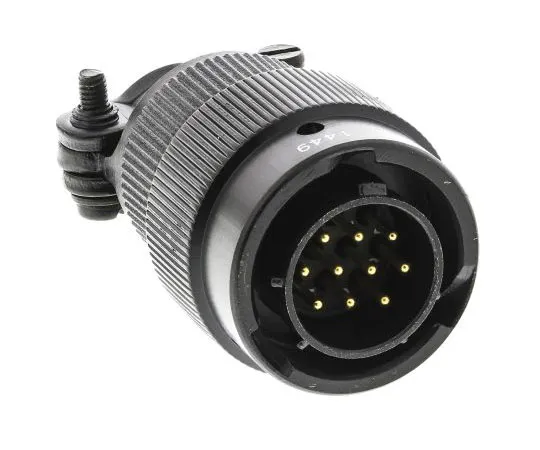 63-7479-80　Amphenol 62LC Series Cable Mount Connector, 10 contacts Plug　62LC-16F12-10PN(771)