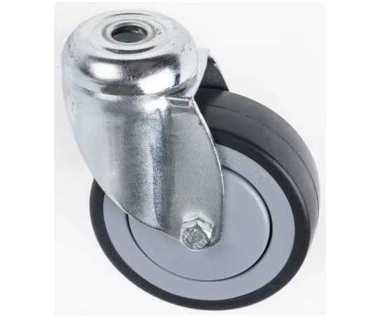 63-7489-76　Tente Stem Swivel Castors 2470PJP075P30CHC10X90, 60kg, Rubber tyres　2470PJP075P30CHC10X90