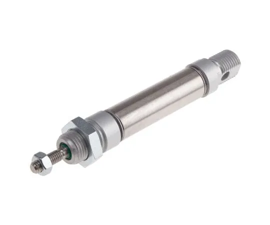 63-7481-35　RS PRO Pneumatic Roundline Cylinder 16mm Bore, 25mm Stroke, ISO 6432 Series, Double Acting　304-3482