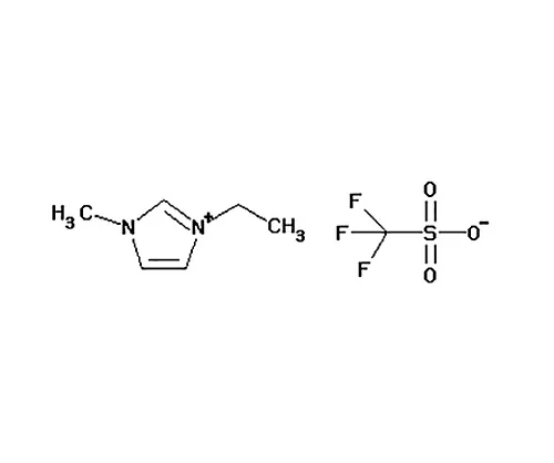 61-0323-32　［Discontinued］1-Ethyl-3-Methylimidazolium Trifluoromethanesulfonate for Synthesis 490061 25G　4.90061.0025