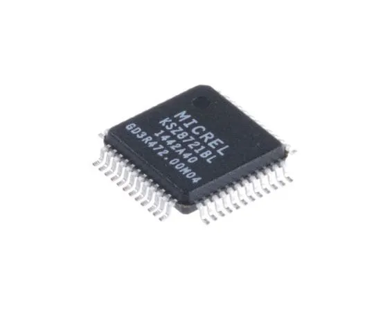 63-7358-95　Microchip KSZ8721BL 10/100BASE-TX/FX Ethernet Transceiver, 2.5 V, 3.3 V, 48-Pin LQFP　KSZ8721BL
