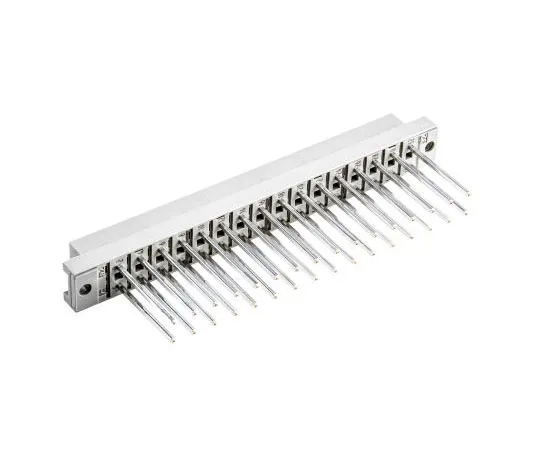 63-7360-17　Harting 32 Way 5.08mm Pitch, Type D Class C2, 2 Row, Straight DIN 41612 Connector, Socket　9042326821