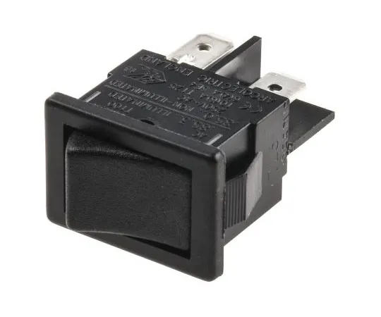 63-7462-34　Arcolectric Double Pole Single Throw (DPST), Latching Rocker Switch Panel Mount　H8550VBAAA