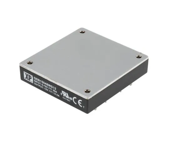 63-7393-49　XP Power QSB15048W 150W Isolated DC-DC Converter PCB Mount, Voltage in 9 → 75 V dc, Voltage out 12V dc　QSB15048WS12