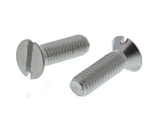 63-7380-76　RS, M6 Countersunk Head, 20mm Stainless Steel Slot A4 3161　158-3528