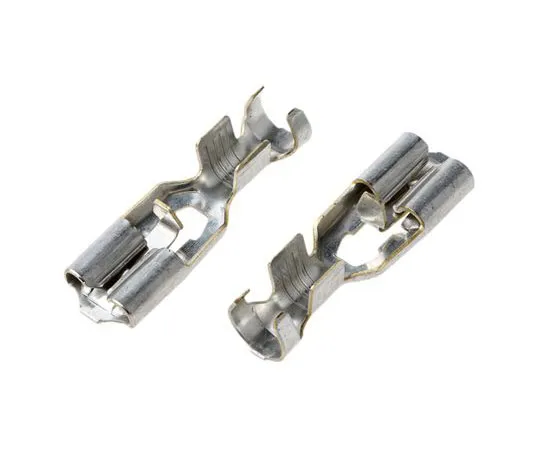 63-7519-26　TE Connectivity Positive Lock .250 Mk II Series Crimp Receptacle, 6.35 x 0.81mm, 1.75mm² to 5.4mm², 15AWG to 10AWG, Tin　170335-1