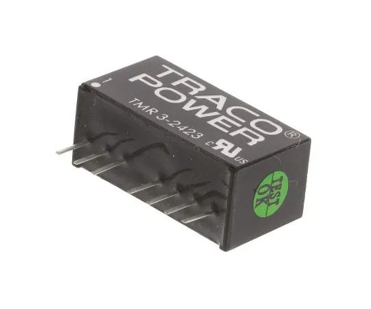 63-7357-65　TRACOPOWER TMR 3 3W Isolated DC-DC Converter Through Hole, Voltage in 18 → 36 V dc, Voltage out ±15V dc　TMR 3-2423