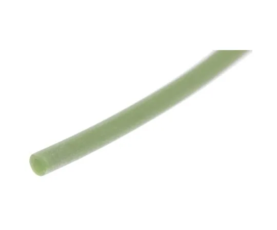 63-7449-54　RS Silicone Rubber Green Cable Sleeve, 1.2mm Diameter, 15m Length　252-1694