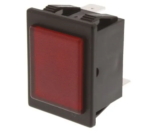 63-7473-43　Arcolectric Red neon Indicator, Tab Termination, 230 V ac, 30 x 22.1mm Mounting Hole Size　C0480ALNAB