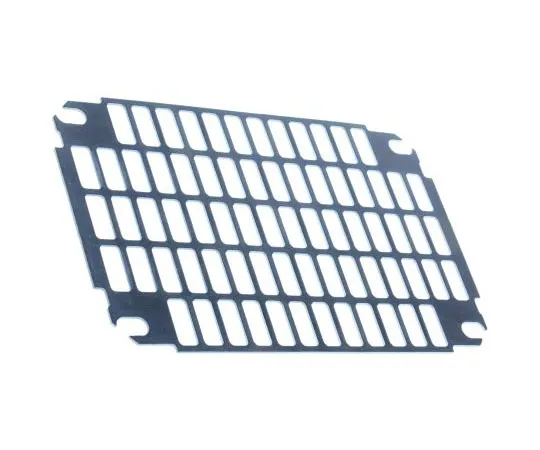 63-7436-62　Schneider Electric 255 x 153.7 x 2mm Perforated Mounting Plate for *** with Spacial CRN Enclosure, Spacial S3D　NSYMR32