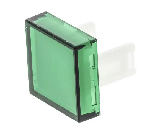 63-7447-94　Green Square Push Button Lens for *** with 31 Series　31-953.5