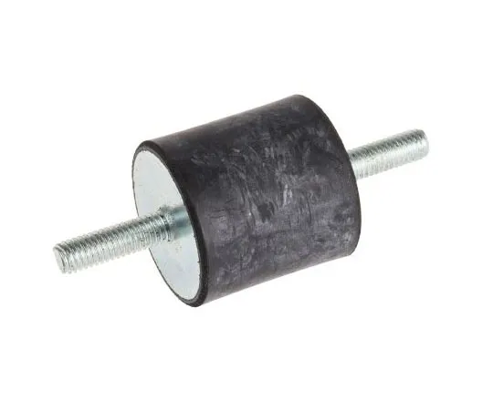 63-7392-25　RS PRO 30mm Shock Mount M6 30mm Diameter 52.9kg Compression Load, Male to Male Natural Rubber　171-2576