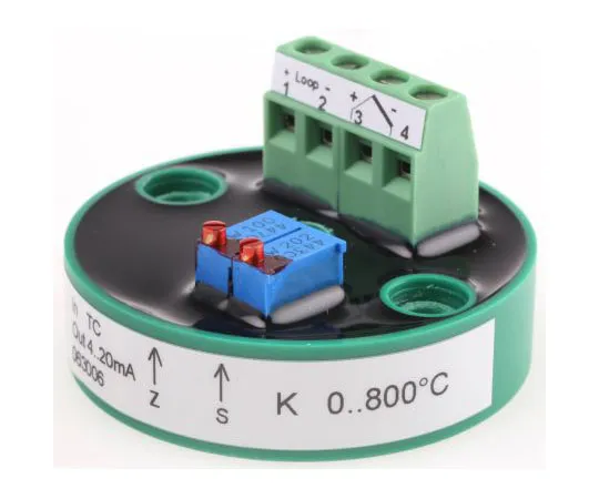 63-7511-84　Thermocouple Type K Temperature Transmitter, 24 V, -25 → +85 °C　LKM 101/K2