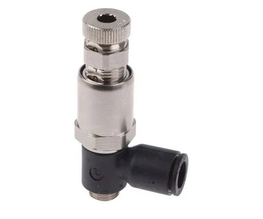 63-7525-88　Legris 7300 Threaded Tube Miniature Regulator, G 1/8 Male x 8mm, 1/8 in　7300 08 10