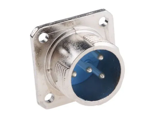 63-7483-48　Jaeger 4 Way Panel Mount MIL Spec Circular Connector Receptacle, Pin Contacts, MIL-DTL-5015　5360 040 06