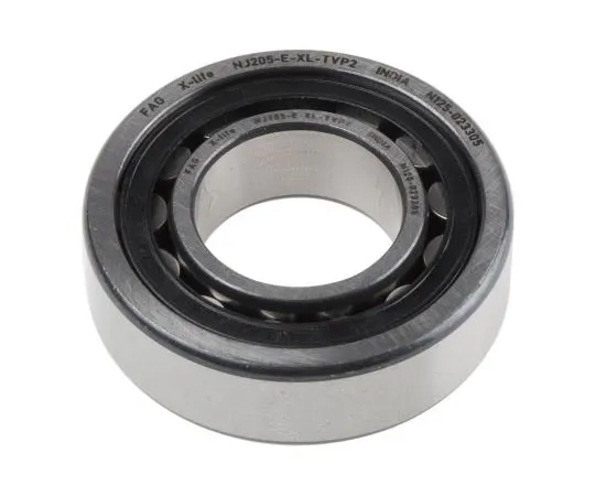 63-7401-30　Cylindrical Roller Bearing NJ205-E-XL-TVP2, 25mm I.D, 52mm O.D　NJ205-E-XL-TVP2