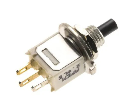 63-7512-21　APEM Single Pole Single Throw (SPST) Momentary Miniature Push Button Switch, 4.9 (Dia.)mm, Panel Mount, 20/48V ac　ZP32S0101