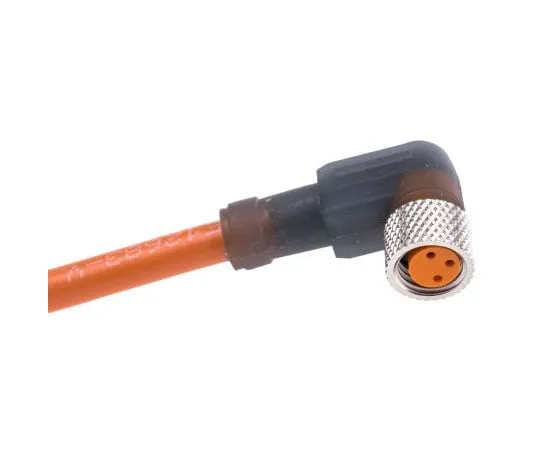 63-7384-35　Belden RKMWV Series M8 Cable Mount Connector, 3 contacts Plug　RKMWV3-62/2M