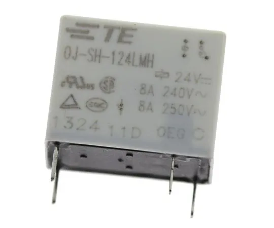 63-7536-17　TE Connectivity SPNO Non-Latching Relay PCB Mount, 24V dc Coil, 8A　OJ-SH-124LMH