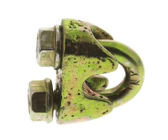 63-7418-13　RS PRO Steel Wire Rope Clamp, DIN 1142　197-0130