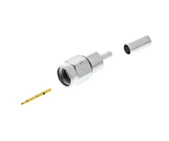63-7532-35　Radiall Straight 50Ω Cable Mount SMA Plug, Crimp Termination RD316　R124072220W