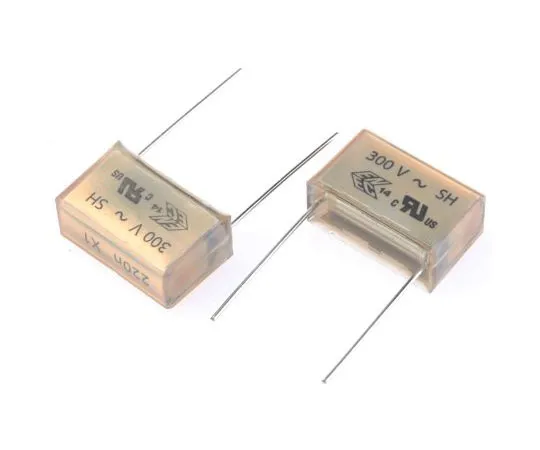 63-7422-99　KEMET Paper Capacitor 220nF 300V ac ±10% Tolerance PME271E Through Hole +110°C　PME271E622KR30